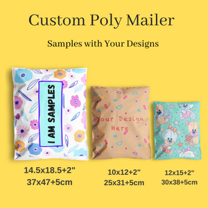 Custom Poly Mailer Samples