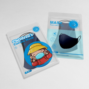 Cutom Print Clear Plastic Mask Bags